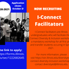 A flyer for student I-Connect Facilitators.